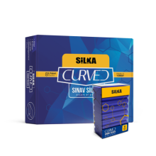 Silka Curved Rainbow Sınav Silgisi 8'li 30'lu Kutu 