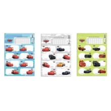 Keskin Color Cars 3'lü Ders Programlı Etiket