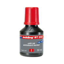 Edding Tahta Kalem Mürekkebi Damlalıklı 30 ML Kırmızı 10'lu Paket BT30