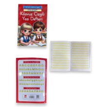 Güzel Yazı Defteri Çizgili 17x24 Ema Yayınları  ( YENİ MÜFREDAT )