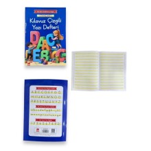 Güzel Yazı Defteri A4 Çizgili Ema Yayınları  ( YENİ MÜFREDAT )