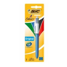 Bic Tükenmez Kalem Mekanizmalı Gövde 4 Renk Tekli Bristerli