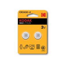 Kodak Cr2430 Ultra Lityum Para Pil 2'li
