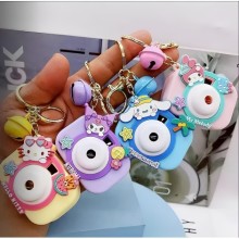 Fotoğraf Makinası Anahtarlık Projektörlü  12'li Paket