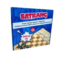 Ahşap Santranç Oyun Seti