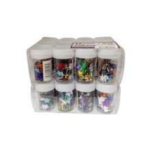 Dominc Şekilli Pul Renkli 12'li Paket 