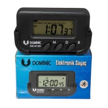 Dominic Kronometre & Dijital Alarmlı Masa ve Araba Saati