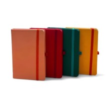 Defteri Çizgili Lastikli Suni Deri 80yp. 9x14