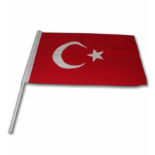 Bez Türk Bayrak Sopalı 30x45  10'lu paket