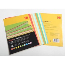 Kodak A4 Renkli Fotokopi Kağıdı 10 renk 80 gr 100'lü