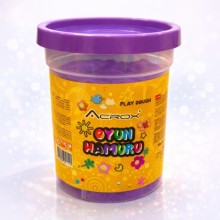 Acrox Tekli Oyun Hamuru Mor 110 gr.
