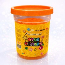 Acrox Tekli Oyun Hamuru Turuncu 110 gr.