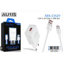 Auris ARS-CH29 Type-C Şarj Cihazı 2.2A