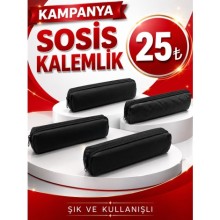 Sosis Kalemlik Siyah 12'li Paket 