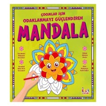 Çocuklar İçin Odaklanmayı Güçlendiren Mandala 32 Sayfa