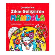 Çocuklar İçin Zihin Geliştirme Mandala Boyama Kitabı 32 Sayfa