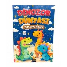 Boyama Kitabı Dinazor Dünyası 128sf