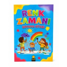 Boyama Kitabı Renk Zamanı 128 Syf