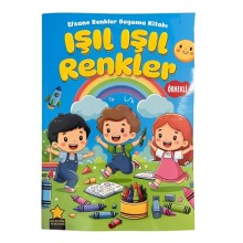 Işıl Işıl  Renkler Boyama Kitabı 48 Syf