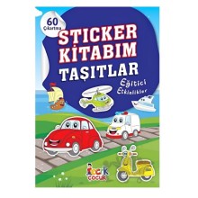 Stıcker Kitabım Taşıtlar Eğitici Etkinlikler 