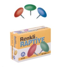 Ark Renkli Raptiye 30'lu - 24'lü Kutu