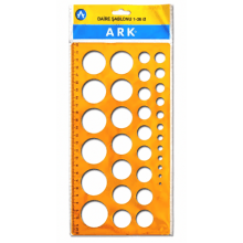 Ark Daire Şablon  24'lü Paket