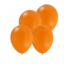 Klasik Turuncu Helyum Balon 100 lü